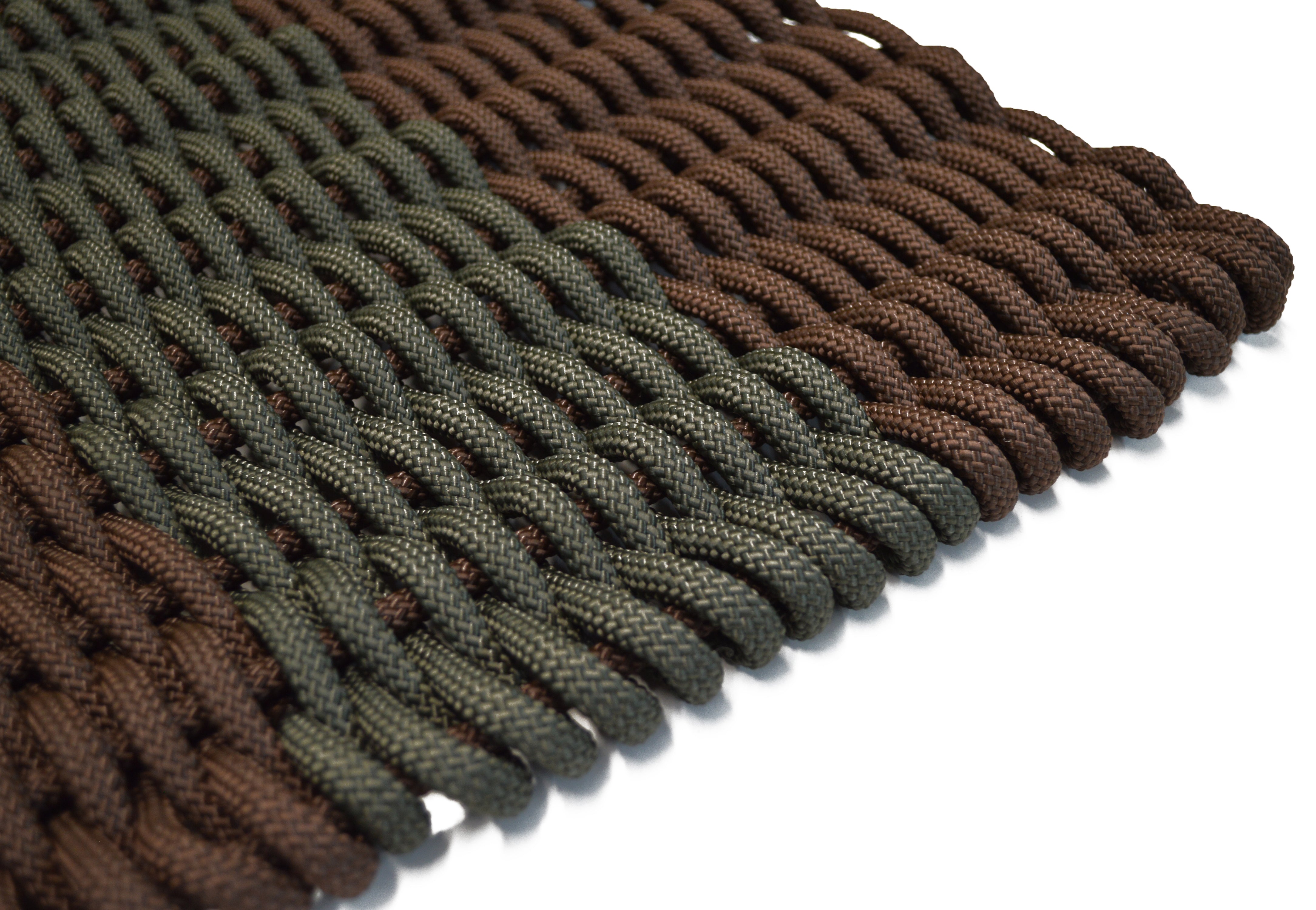 Brown, Olive Drab, Brown Tri Stripe